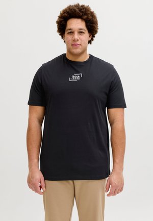 Jack & Jones, Plus Size Logo - T-shirt imprimé - black