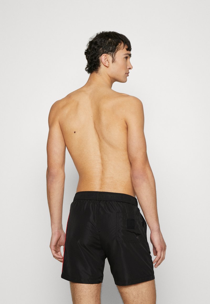 Iceberg MEDIUM BOARDSHORT Swimming shorts black Zalando.co.uk