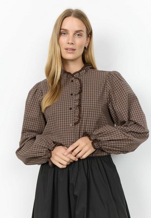 Soyaconcept, SC-JOELLE 1 - Риза с копчета - c chocolate plum combi