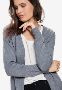 JDY JDYMARCO LONG CARDIGAN - Cardigan - sky captain