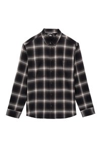 Hemd - black grey white