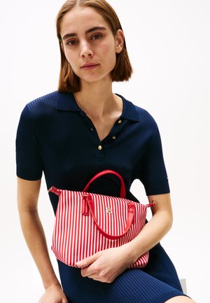 POPPY SUMMER SMALL TOTE - Handbag - red
