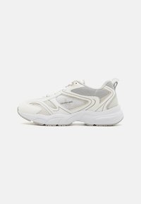 Calvin Klein Jeans - RETRO TENNIS - Trainers - bright white/silver Thumbnail Image 1