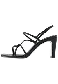 High heeled sandals - noir
