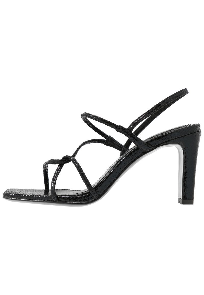 sandro - Sandalias de tacón - noir, Ampliar