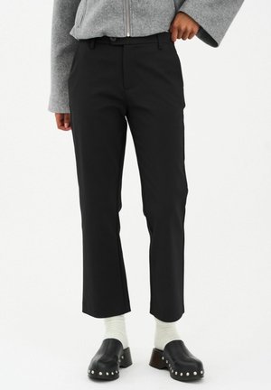 ALICE CROPPED FLARE - Bukser - black