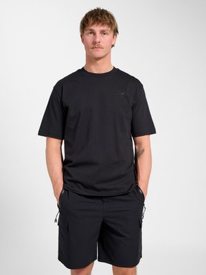 Hummel, LOGO - T-shirt basique - black