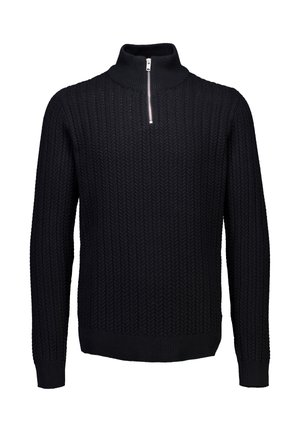 Strickpullover - black