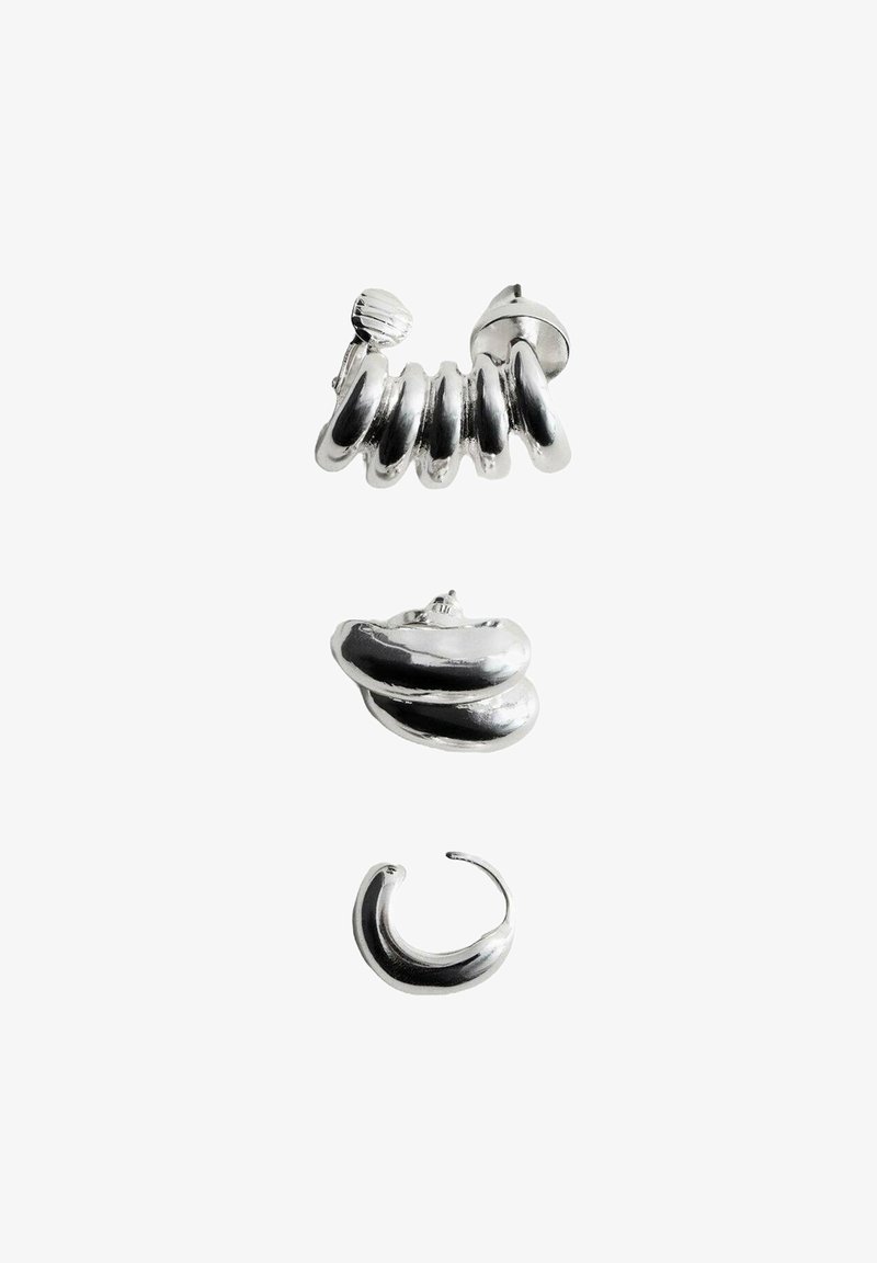 Mango SET - Orecchini - silver-coloured/argentato Mango SET - Orecchini - silver-coloured/argentato