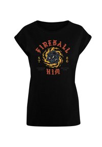 ABSOLUTE CULT FIREBALL DICE 86 - T-shirts med print - black
