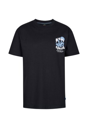 BACK PRINT BARRACUDAWAY - T-Shirt print - black