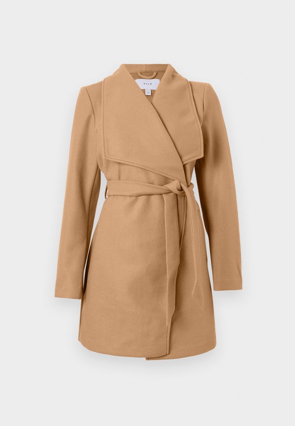 VICOOLEY COLLAR BELT COAT - Short coat - tigers eye4