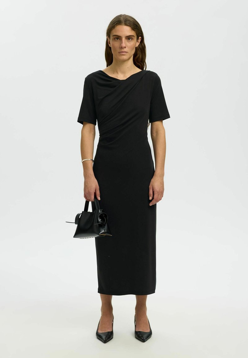 Selected Midi Short sleeved - Shift dress