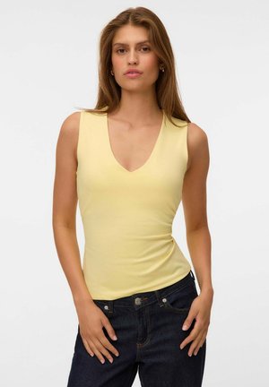 Vero Moda, TOP VMLIVA TOP - Top - pale banana