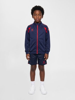 Hummel, CORE 2 0 TRACK ZIP - Træningsjakke - marine true red
