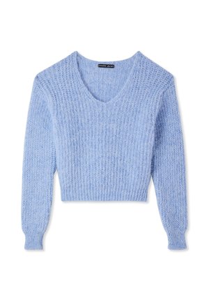 COSTE EFFETTO - Maglione - azzurro