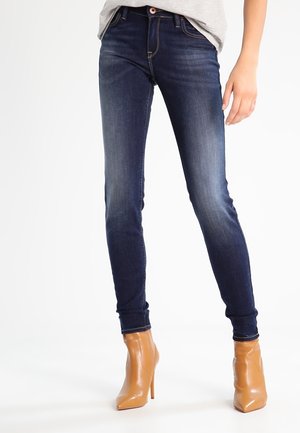 Vaqueros pitillo - dark-blue denim