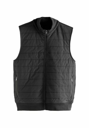 REGULAR FIT - HYBRID FULL ZIP  - Weste - black