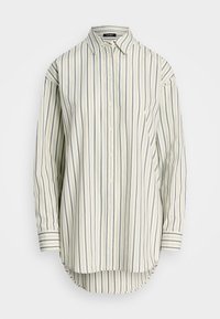 NUCETE LONG SLEEVE BUTTON FRONT SHIRT - Camicia - blue/white