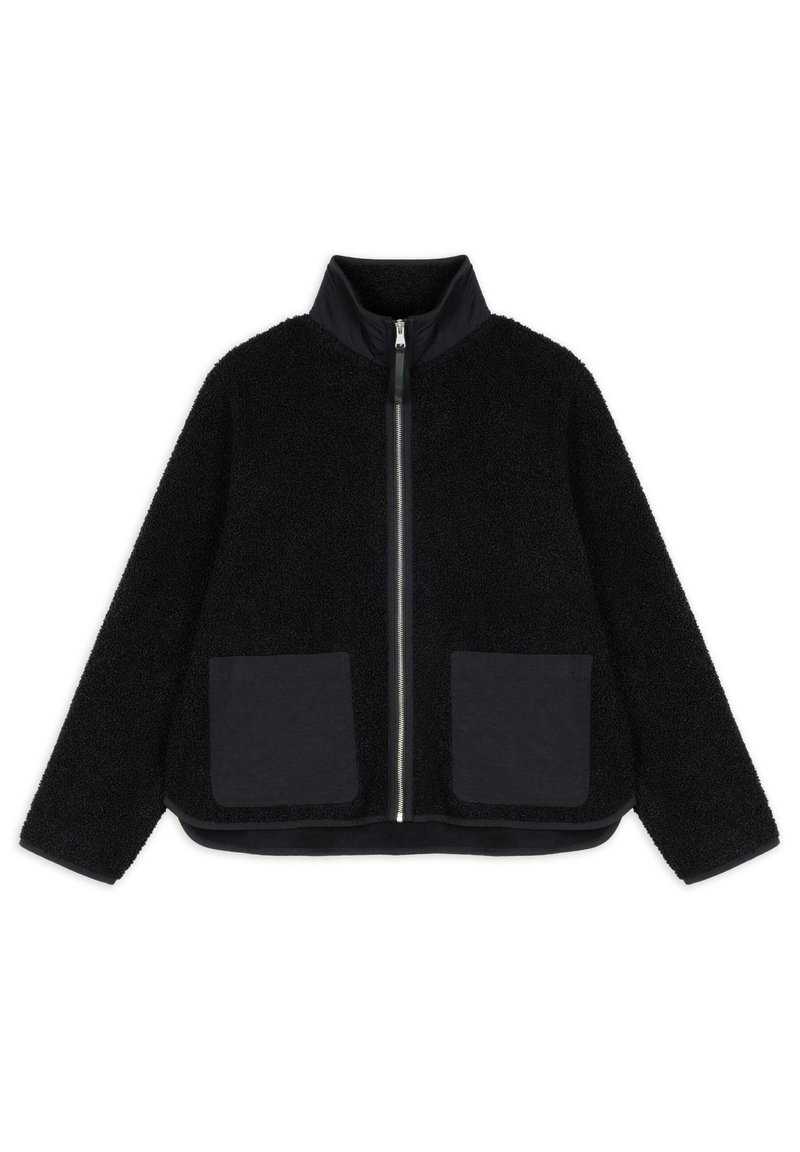 Chelsea Peers - BORG ZIP  - Fleece jacket - black, Enlarge