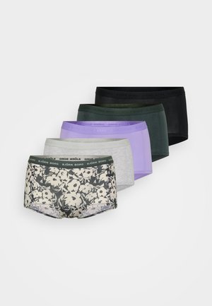 EVERYDAY 5 PACK - Alushousut - grey/black/lilac/green