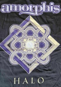 rockshirts AMORPHIS HALO - Sweatjacke - black