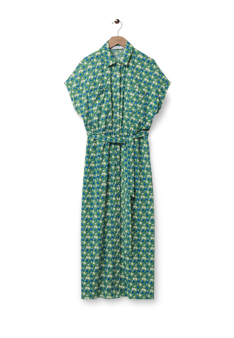 Damen Freizeitkleider | Costes RETRO Blusenkleid groen/grün - LZ13008 Damen Freizeitkleider | Costes RETRO Blusenkleid groen/grün - LZ13008