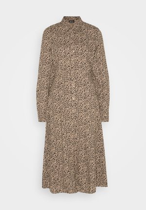 Pieces, PCNOVA MIDI DRESS - Tričkové šaty - silver mink