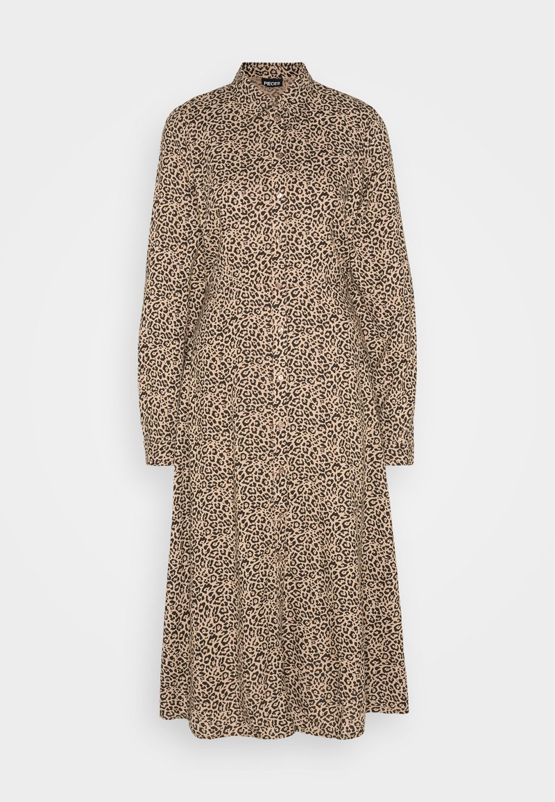 Pieces Blousejurk beige