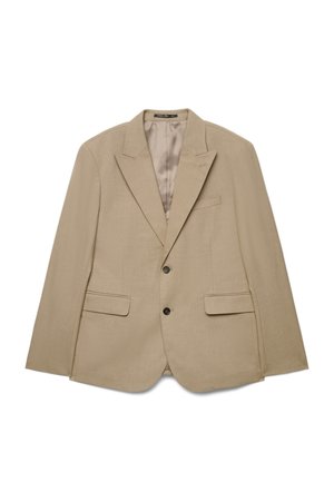 Calliope, GIACCA TINTA UNITA - Veste de costume - beige