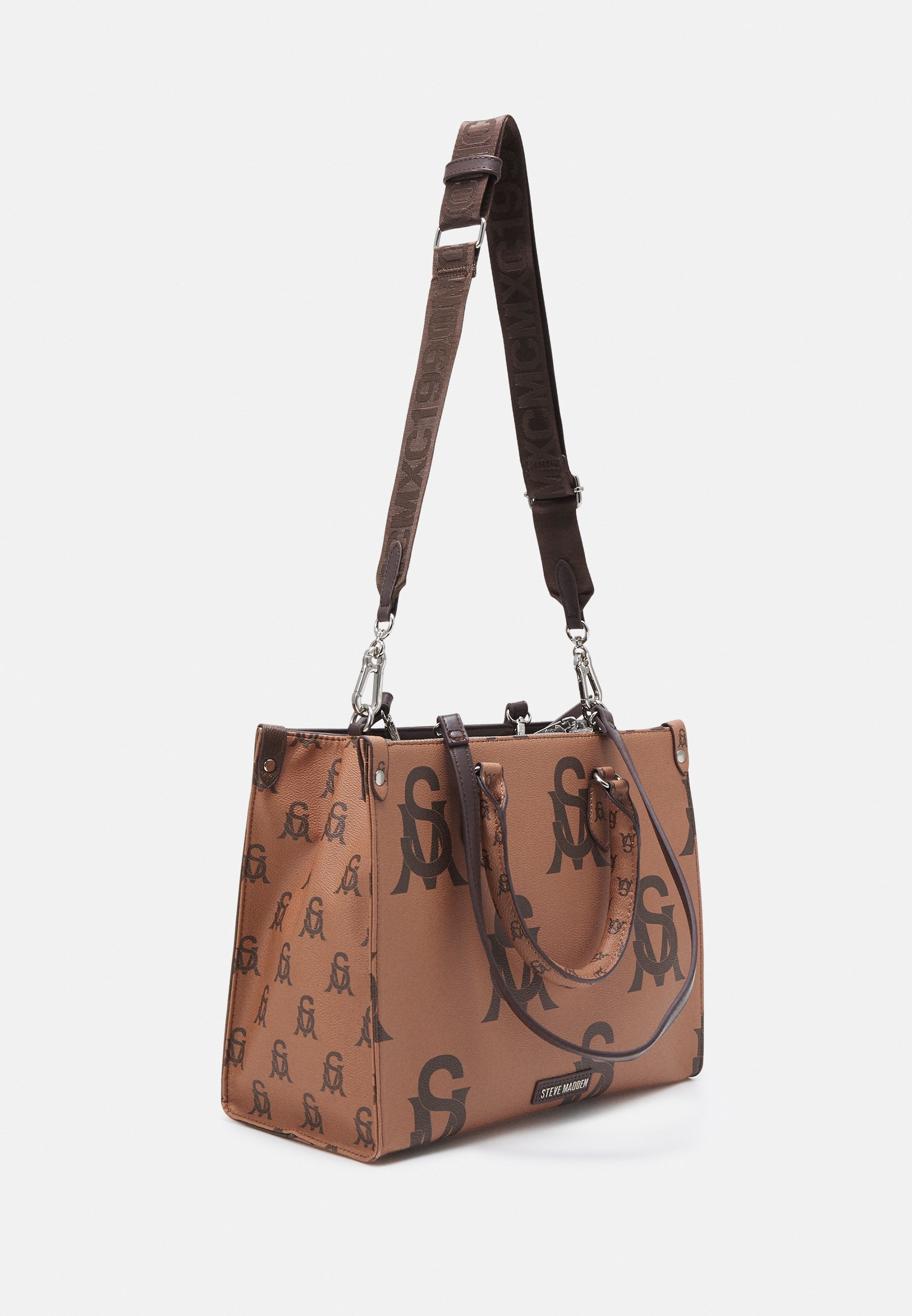 Steve Madden Bstilotote Tote Bag Chocolate, Women's, Size: One Size, Brown