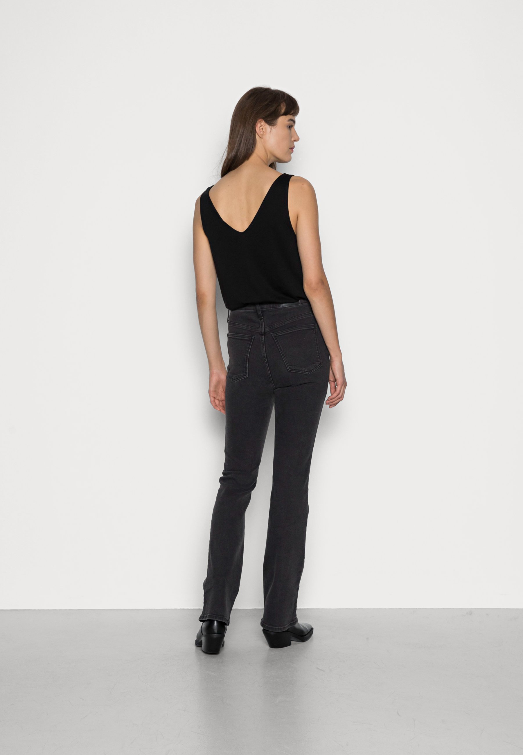 Women SKINNY FLARE BLACK - Flared Jeans Women SKINNY FLARE BLACK - Flared Jeans