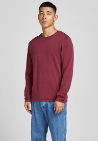 Jack & Jones - CREW NECK NOOS - Jersey de punto - hawthorn rose Imagen en miniatura 1