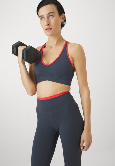 P.E Nation VITA LEGGING - Tights - marine blue/poppy red