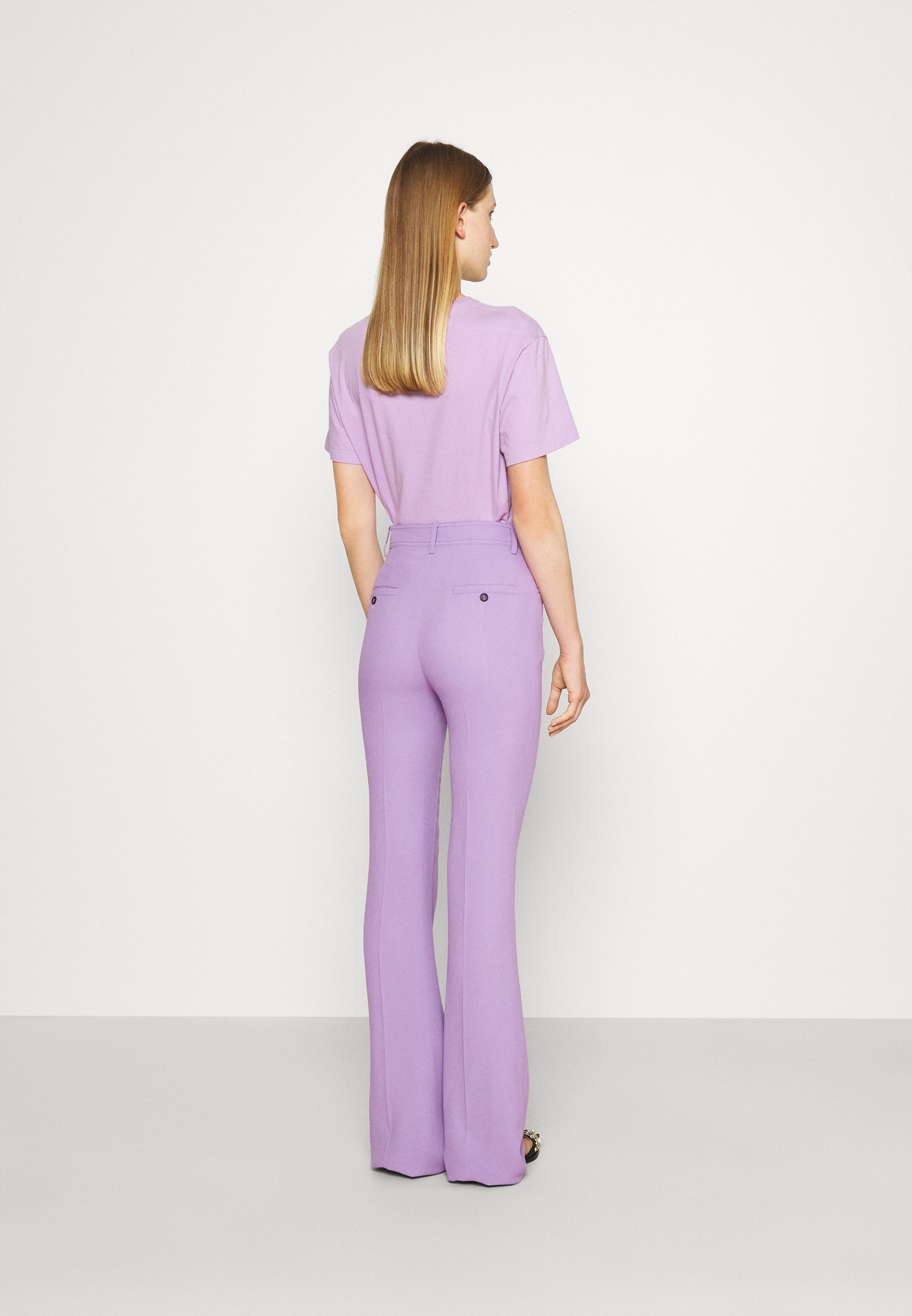 N°21 PANTALONE TESSUTO - Kelnės - lilla/alyvinė - Zalando.lt
