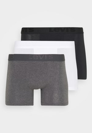 MEN PREMIUM OXER BRIEF 3 PACK - Bokserbriefs - black/grey combo