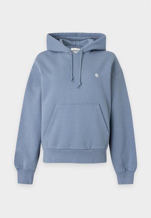 Carhartt WIP, HOODED CASEY  - Hoodie - shady blue/silver-coloured