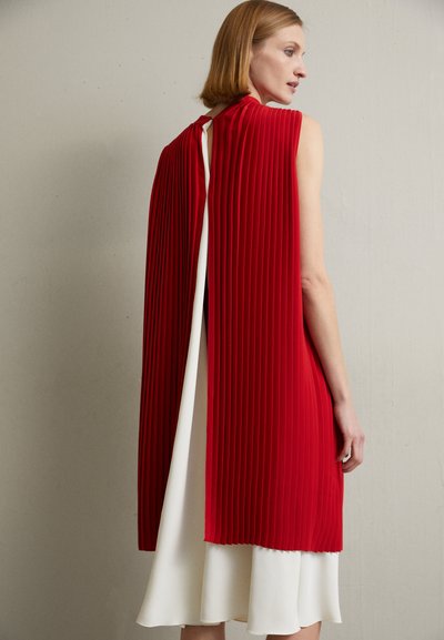 MM6 Maison Margiela DRESS - Cocktailkleid/festliches Kleid - red/cream