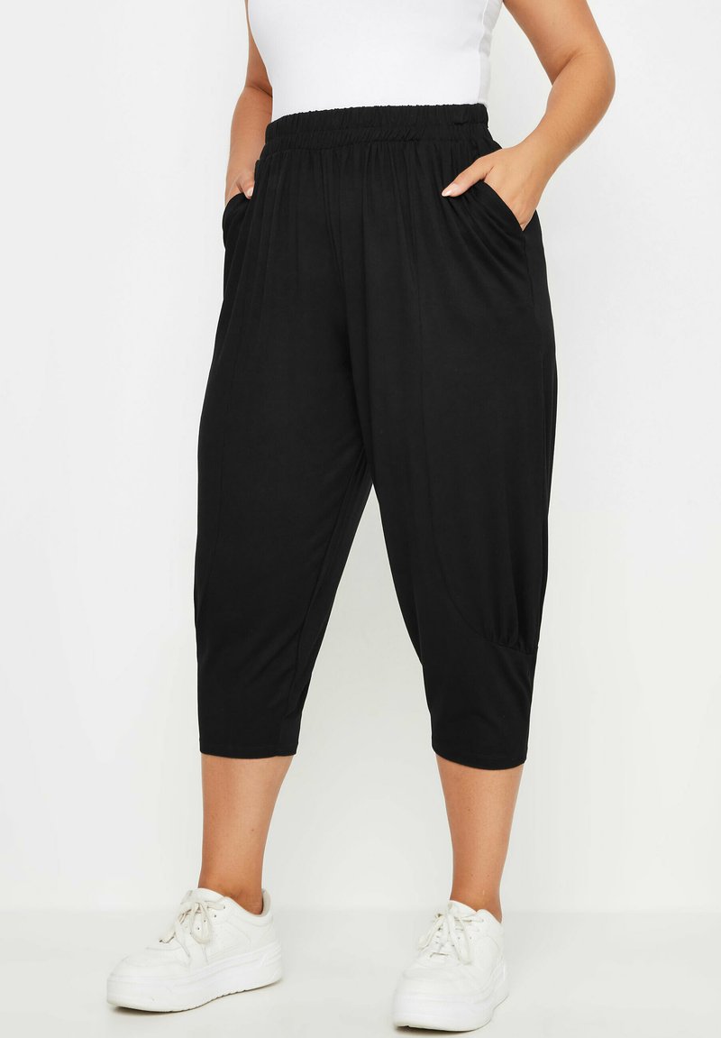 Yours Clothing Trainingsbroek - black