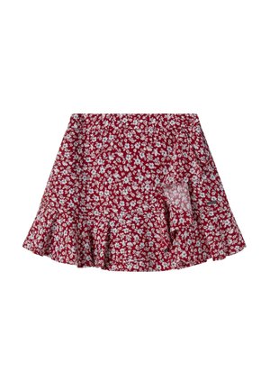 HARRIET SHORT - A-line skirt - royal red