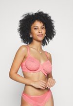 AURA SPOTLIGHT - Biustonosz z fiszbiną - sugar coral 75H