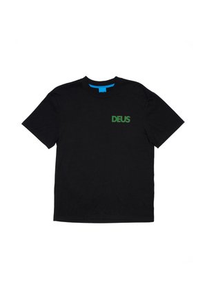 SAO PAULO SURF ADDRESS BOX FIT - Print T-shirt - black