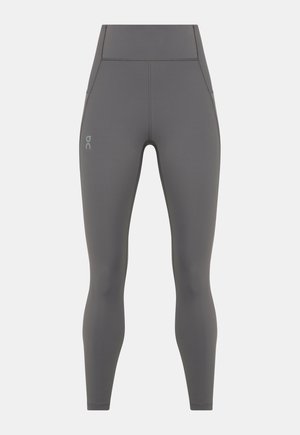 On, TRAIN TIGHTS 7/8 - Legging - grey