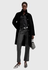 AllSaints SERRA SHEARLING  - Cappotto invernale - black