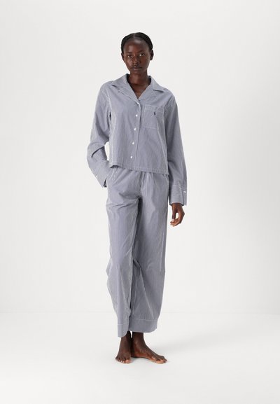 Polo Ralph Lauren LONG SLEEVE PJ - Pižamos komplektas - light blue