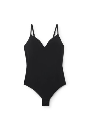 Tezenis, NATURAL LIFTING SWEETHEART NECKLINE - Body - black