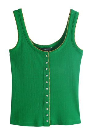 Next, REGULAR FIT - POINTELLE CAMI VEST TOP  . - Top - green