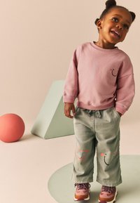 Next SET - Sweatshirt - khaki green