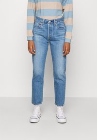Levi's® 501® CROP JEANS - Calças de ganga de perna direita - athens day to day