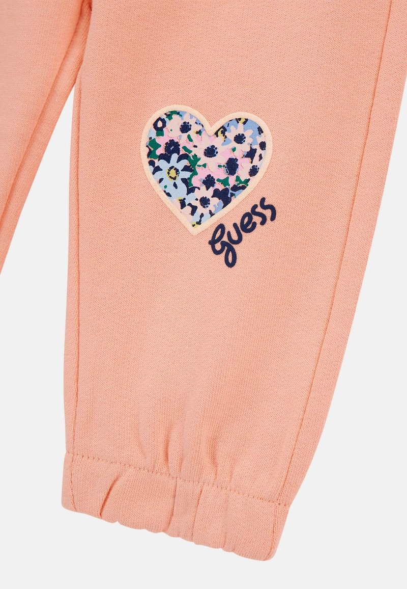 Jupe Bébé Fille Guess Avec Fleur - Taille 18 Mois, 100% Coton, Occasion Très Bon État